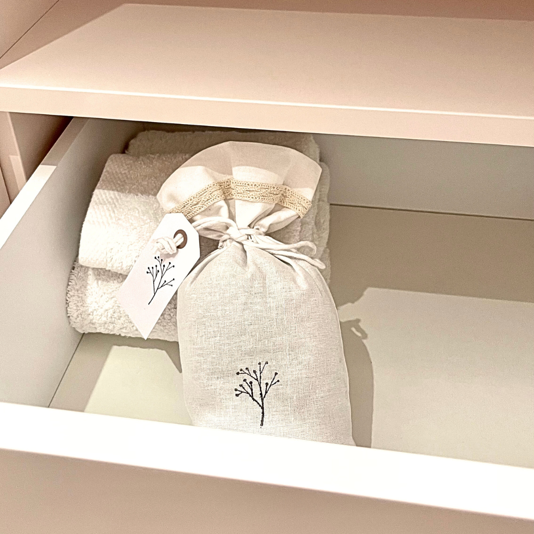 Pochon de lavandin en coton - Lavande 100% française pour parfumer et apaiser