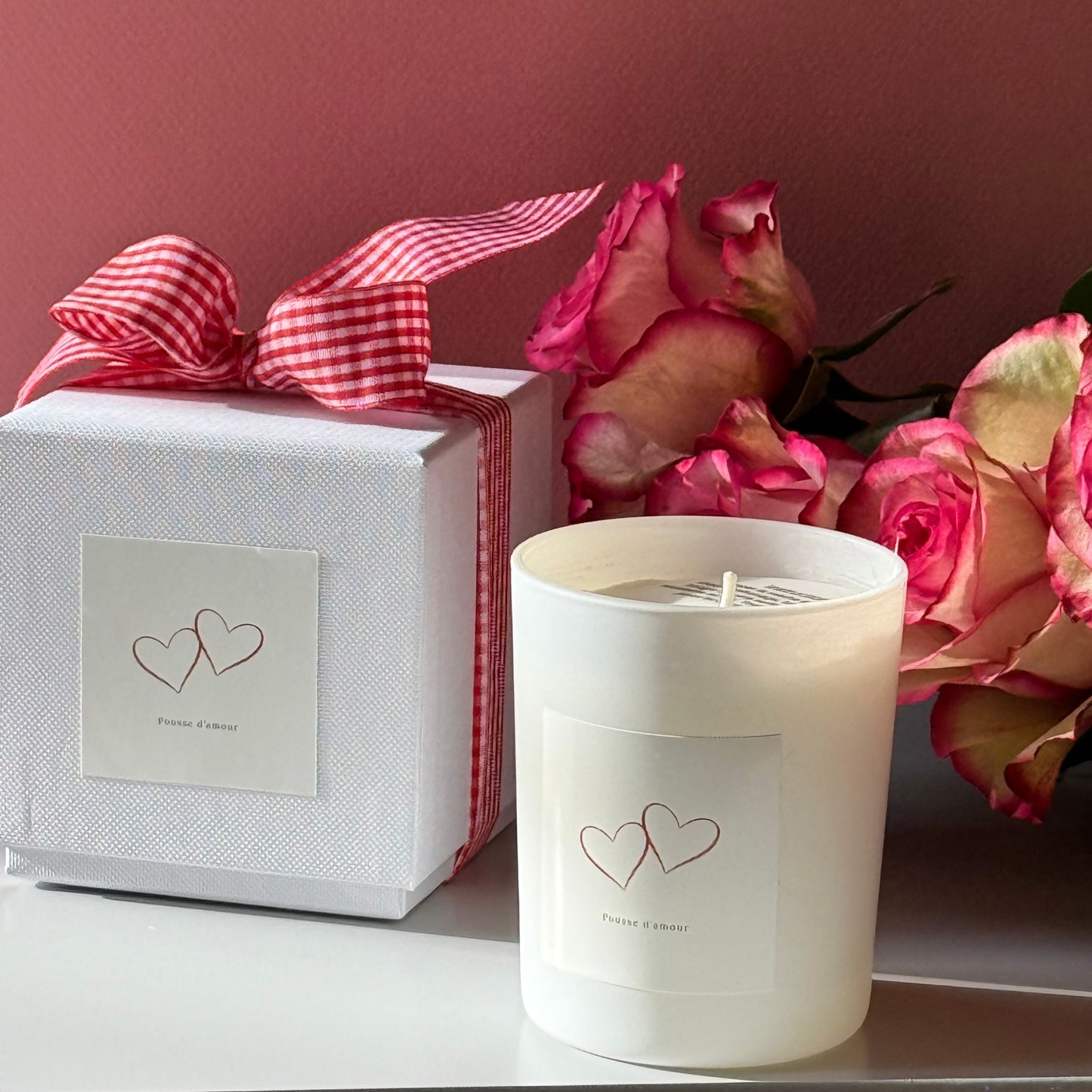 Bougie à la rose - Edition spéciale